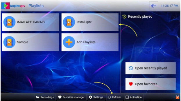 DUPLEXIPTV LA CONFIGURATION