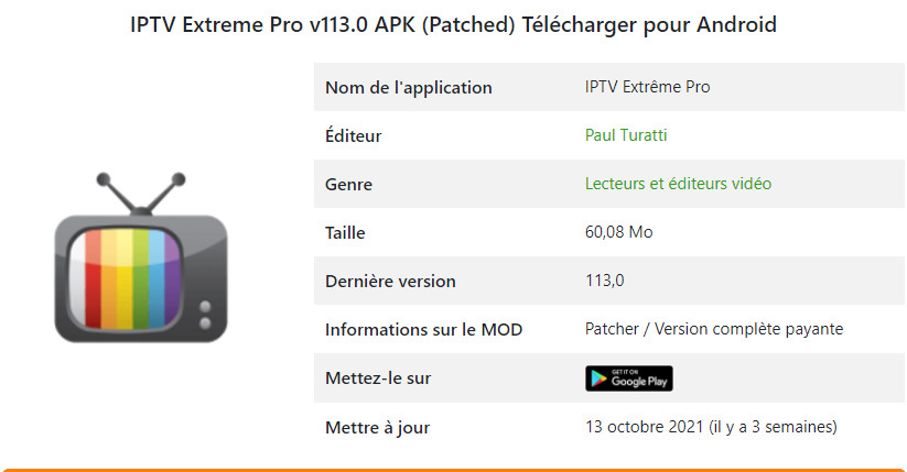 EXTREME IPTV PRO POUR VOTRE SMART TV