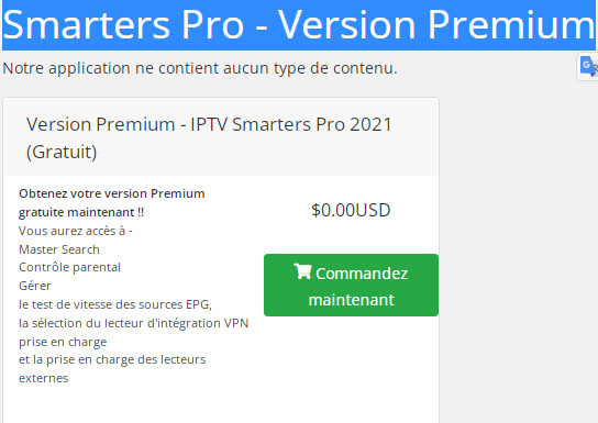 TELECHARGER IPTV SMARTERS PRO PREMIUM