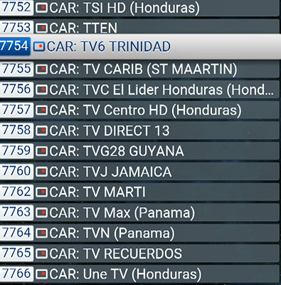 CHAINES TV DES CARAIBES ABONNEMENTSIPTV.COM